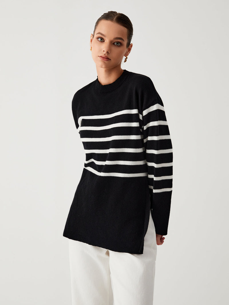 CM | Jersey oversize con rayas