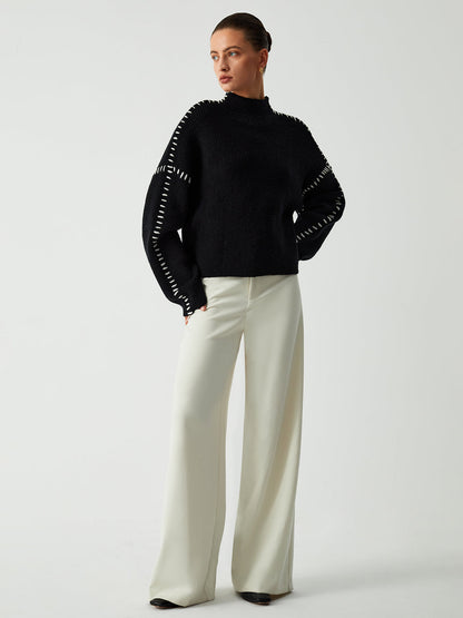 Suéter de estilo vintage atemporal