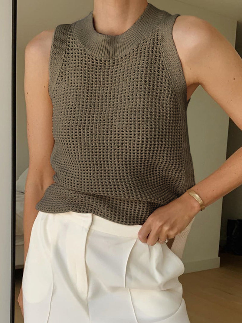 CM | Gilet Solide y Maille Hollow