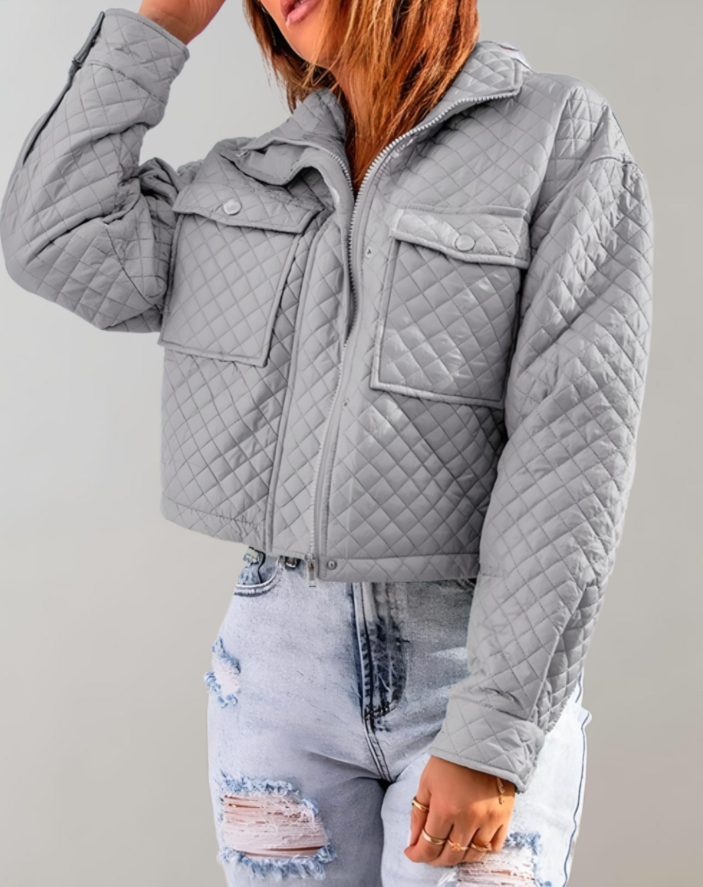 CM | Chaqueta ligera informal con botones