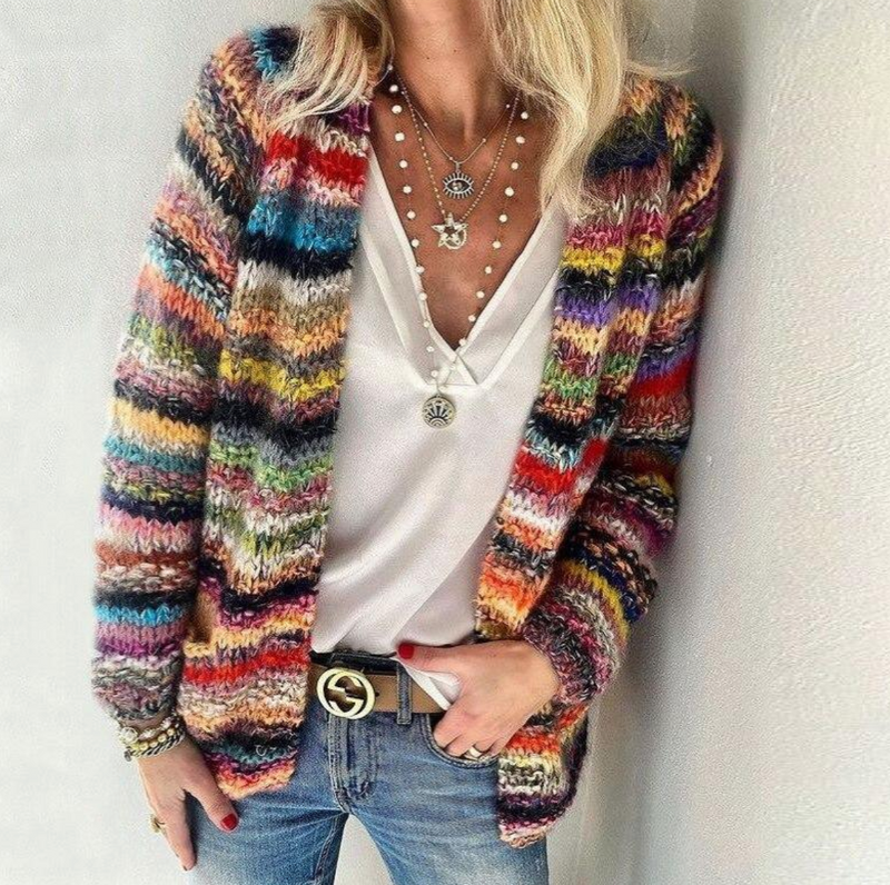 CM | multicolor, cárdigan suave