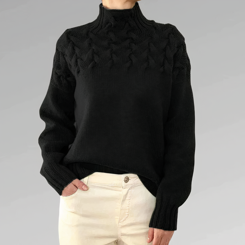 Suéter de estilo vintage atemporal