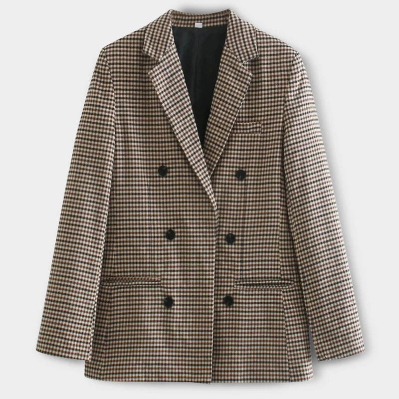CM | Blazer con tapeta de doble botón