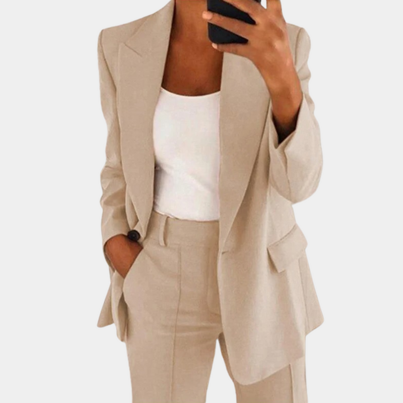 CM | Elegante conjunto de chaqueta para mujer