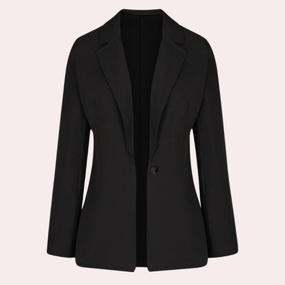 CM | Blazer liso minimalista para mujer