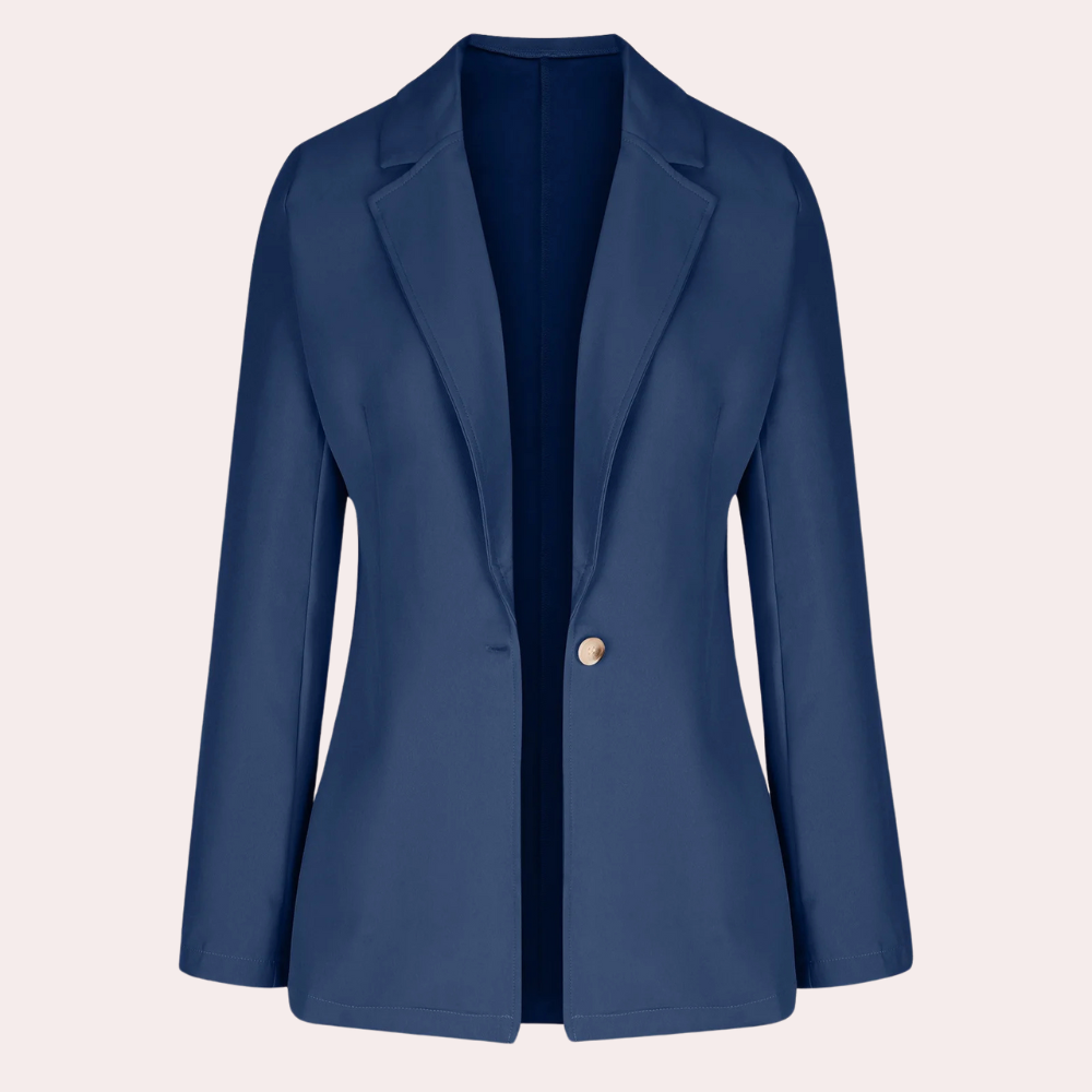 CM | Blazer liso minimalista para mujer