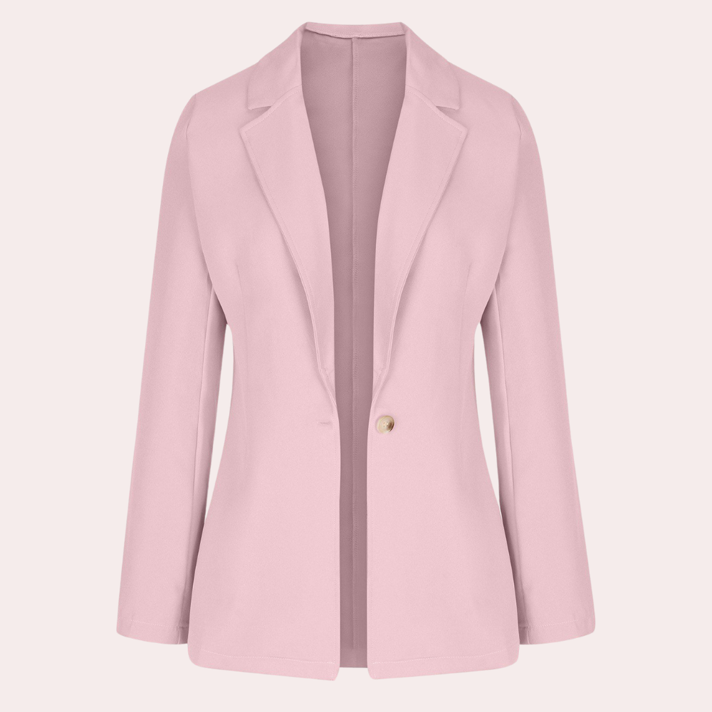 CM | Blazer liso minimalista para mujer