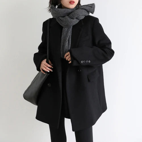 CM | Abrigo de invierno relajado y elegante