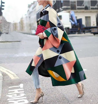 CM | Abrigo de invierno relajado y a la moda