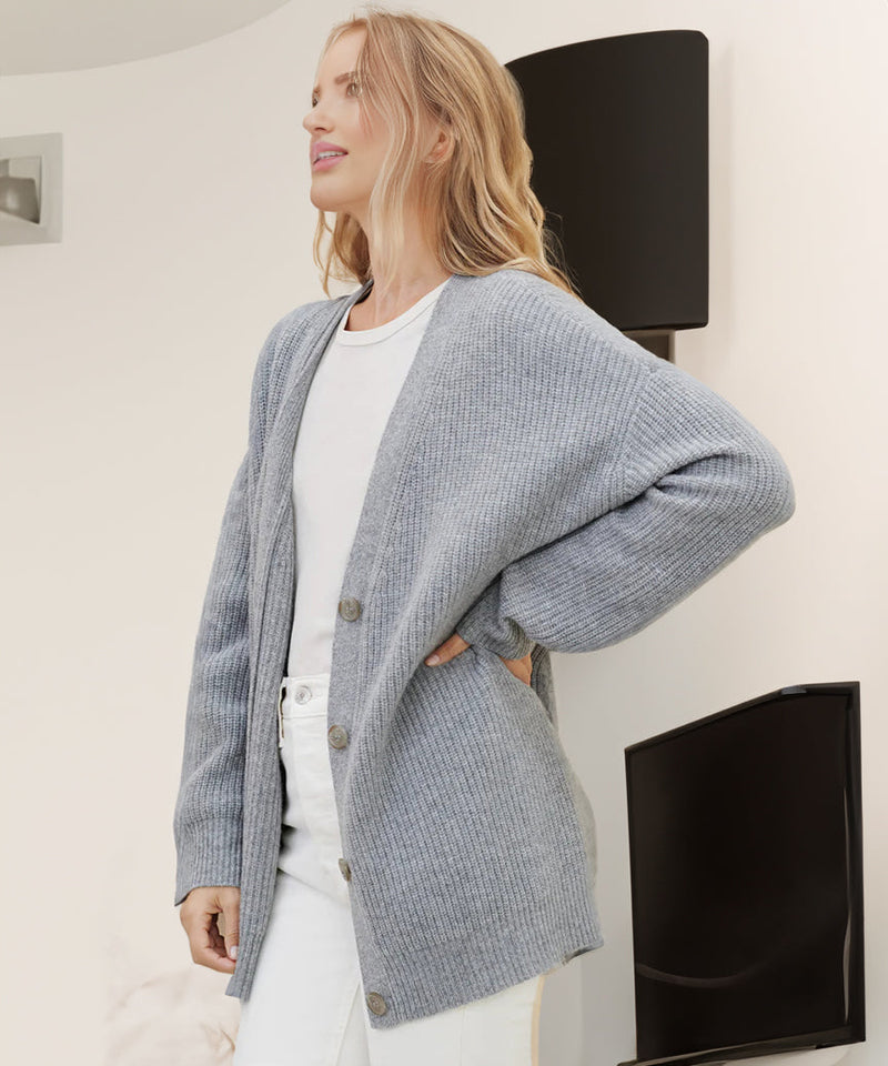 CM | Chaqueta Cocoon de cachemira