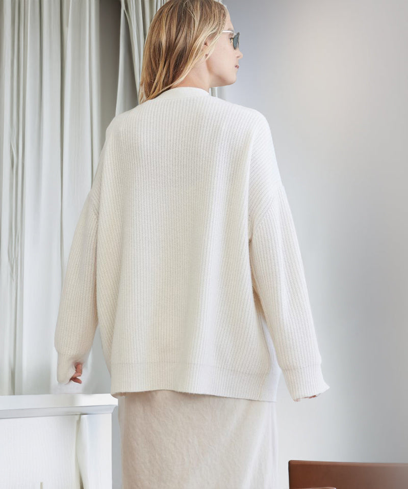 CM | Chaqueta Cocoon de cachemira