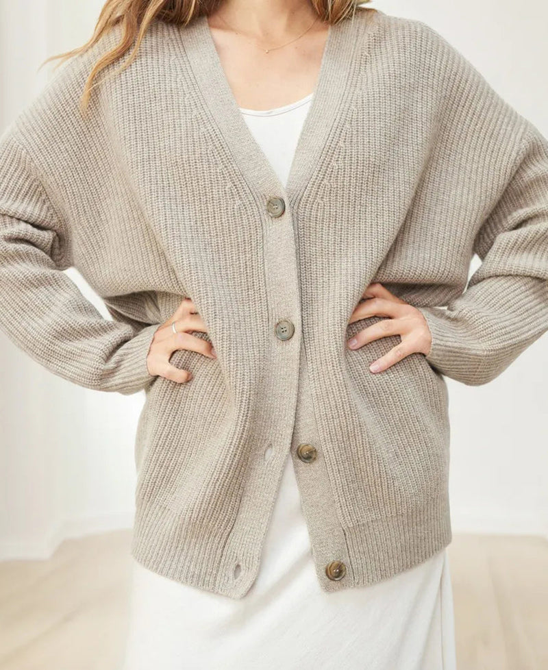 CM | Chaqueta Cocoon de cachemira