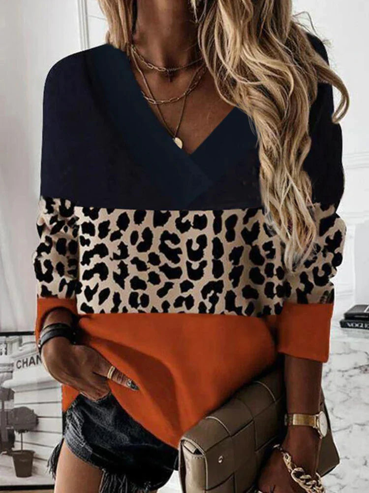 CM | Jersey con estampado de leopardo