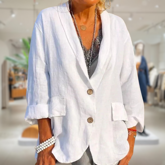 CM | Elegante blazer con botones para mujer