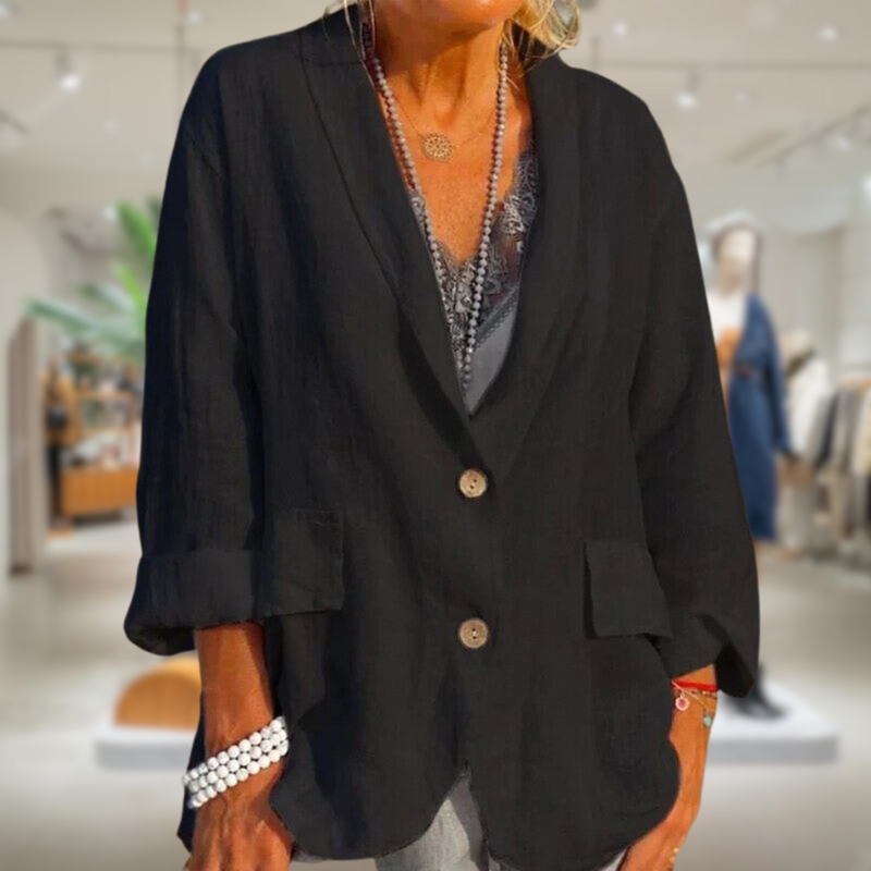 CM | Elegante blazer con botones para mujer