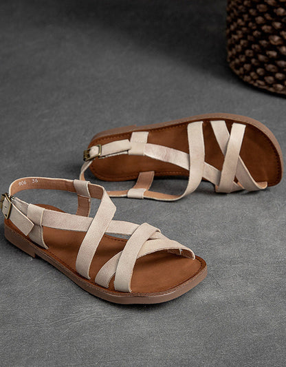 KL | Sandalias ligeras de piel