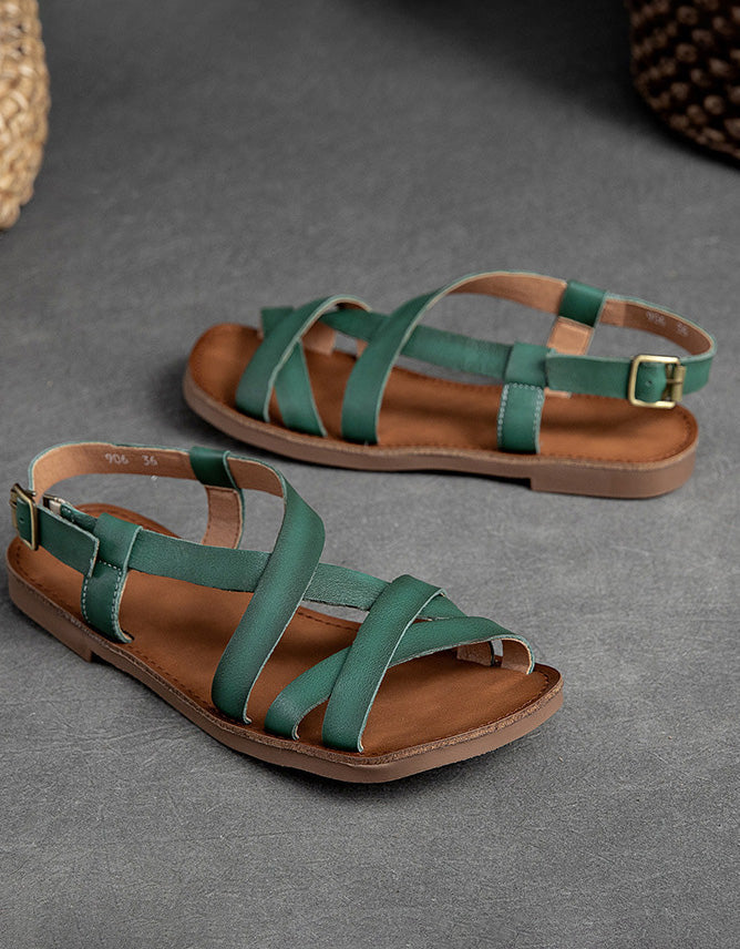 KL | Sandalias ligeras de piel
