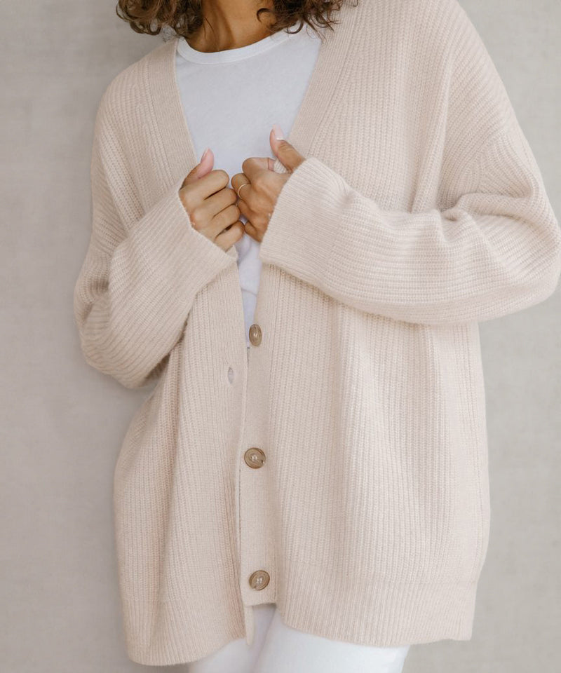 CM | Chaqueta de punto de cachemira