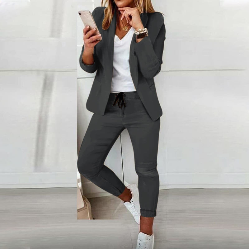 CM | Valeria™ Elegante conjunto de blazer