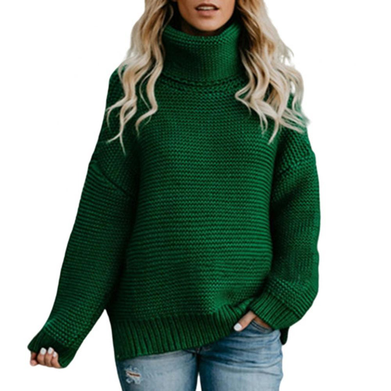 CM | Jersey de cuello alto holgado