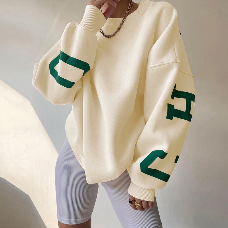Suéter de inspiración vintage
