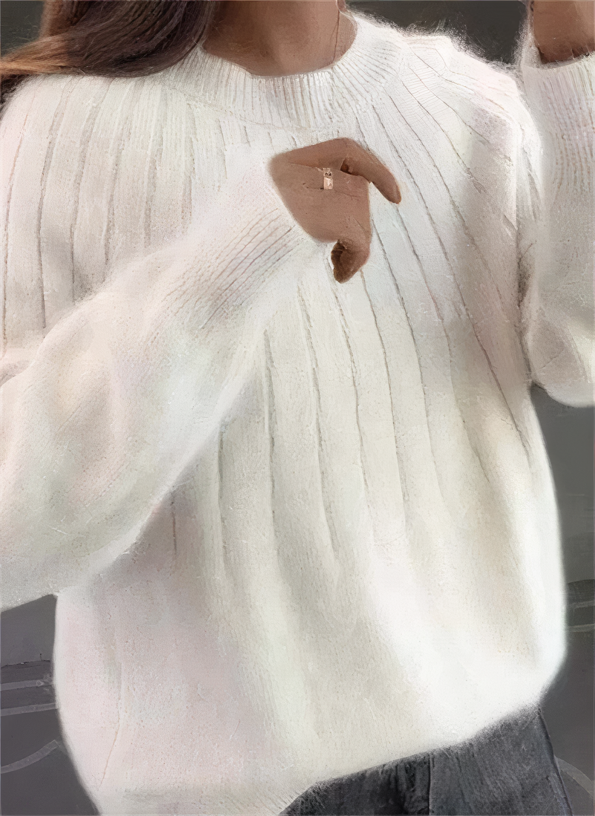 Suéter de diseño elegante