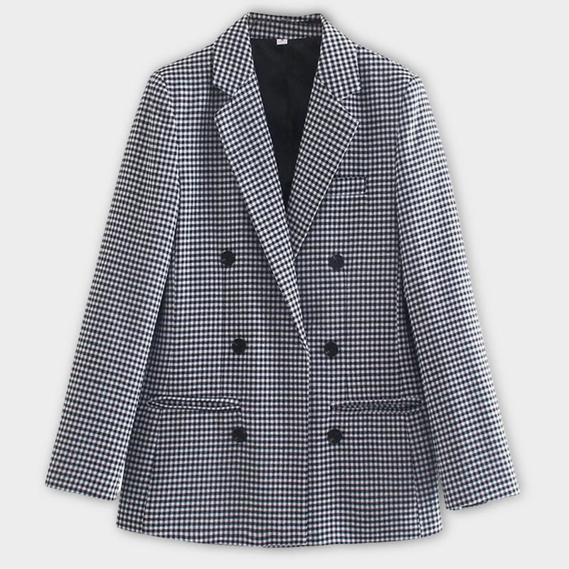 CM | Blazer con tapeta de doble botón