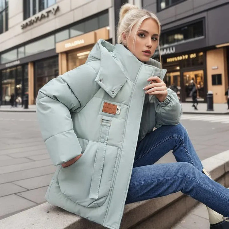 CM | Chaqueta parka gruesa y cálida