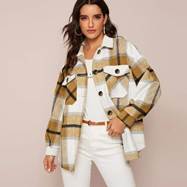 CM | JohannasJacket I Chaqueta a cuadros para mujer