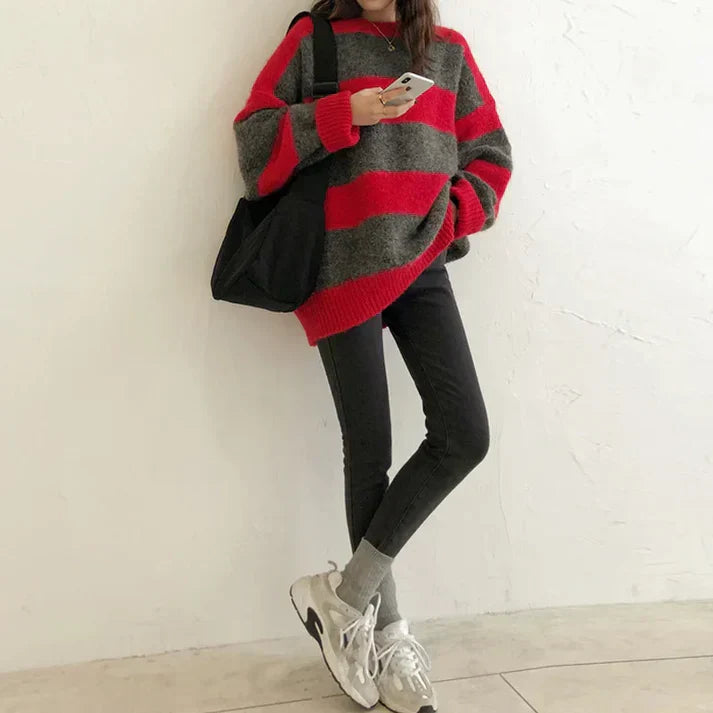 Suéter de estilo vintage atemporal
