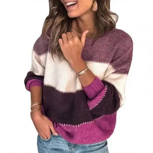 CM | Jersey de rayas con bloques de color