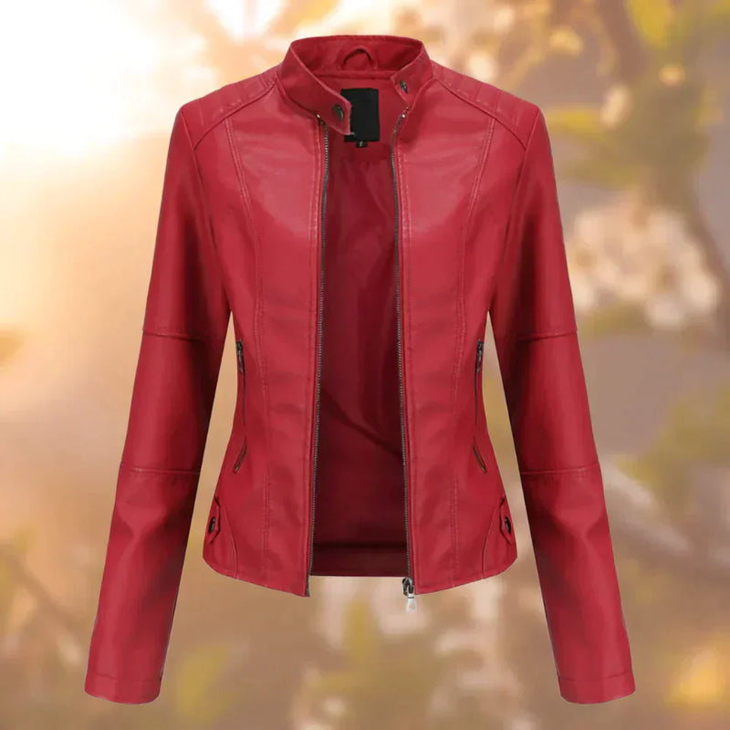 CM | Chaqueta de cuero para mujer