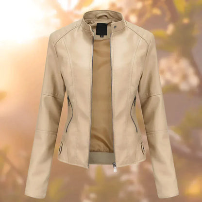 CM | Chaqueta de cuero para mujer