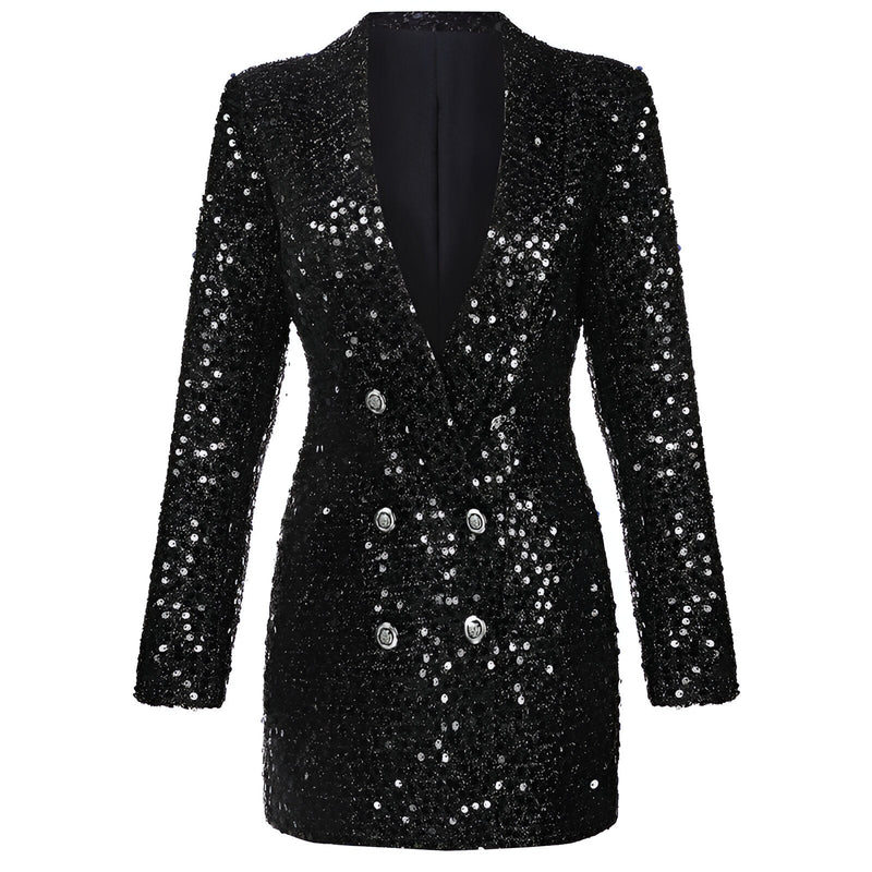 CM | Brilla con un glamuroso vestido blazer