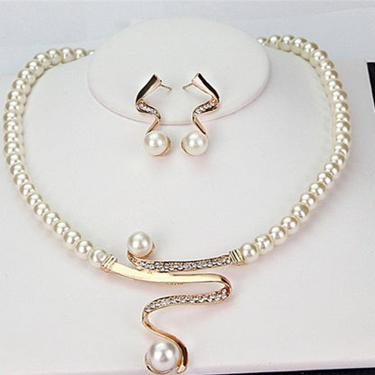 Perla Conjunto impresionante para uso diario