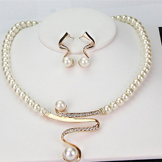 Perla Conjunto impresionante para uso diario