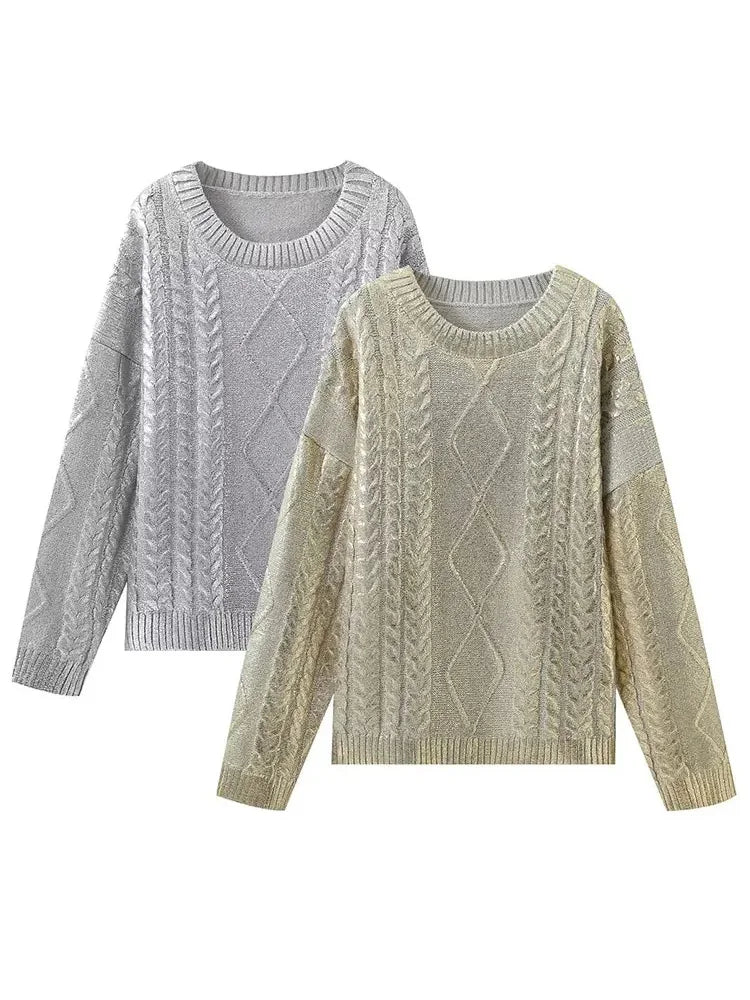 Suéter de estilo vintage atemporal