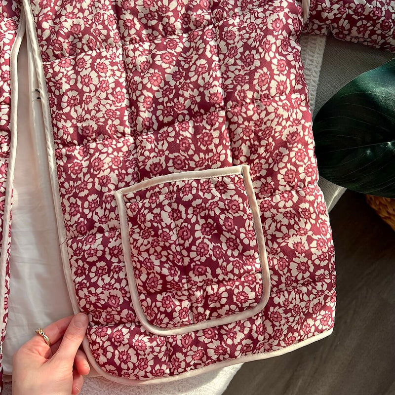 CM | Chaqueta con estampado de margaritas