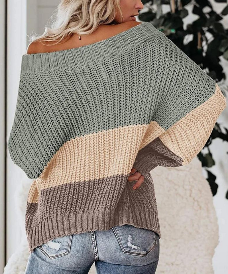 Suéter de inspiración vintage