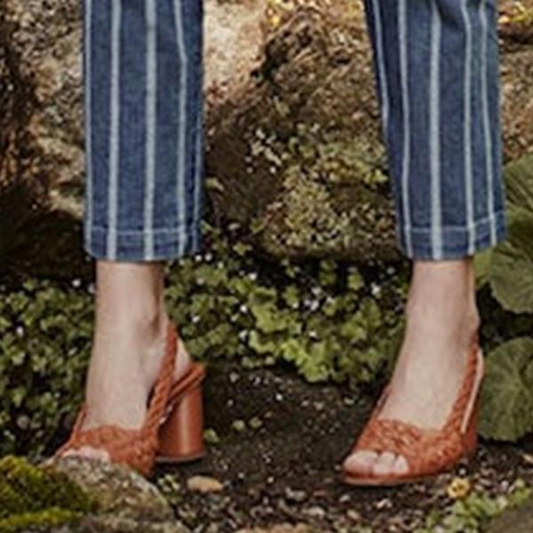 KL | Tacones Altos Sandalias Vintage