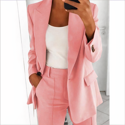 CM | Conjunto blazer con chaleco y pantalón