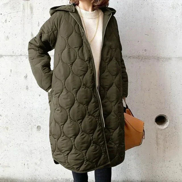 KL | Abrigo acolchado con capucha