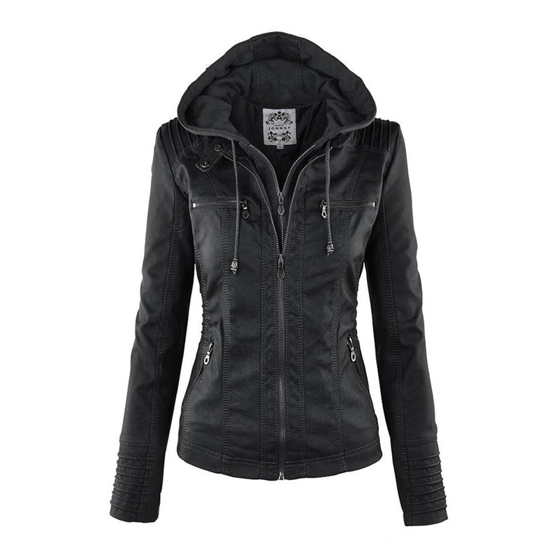 CM | Chaqueta informal con cremallera para mujer