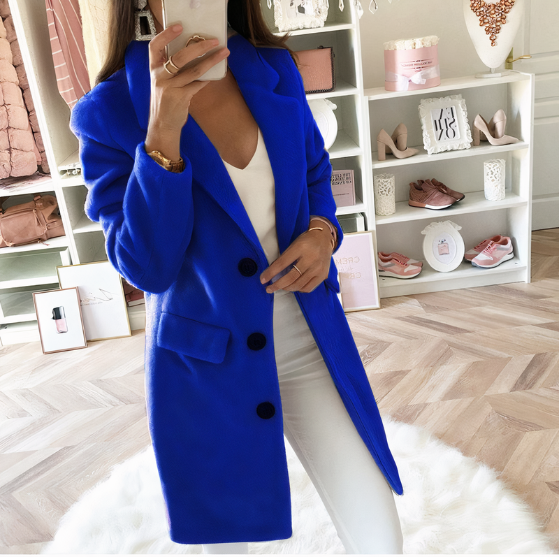 CM | Elegante chaqueta con bolsillos para mujer