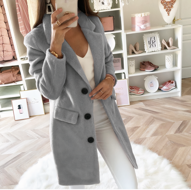 CM | Elegante chaqueta con bolsillos para mujer
