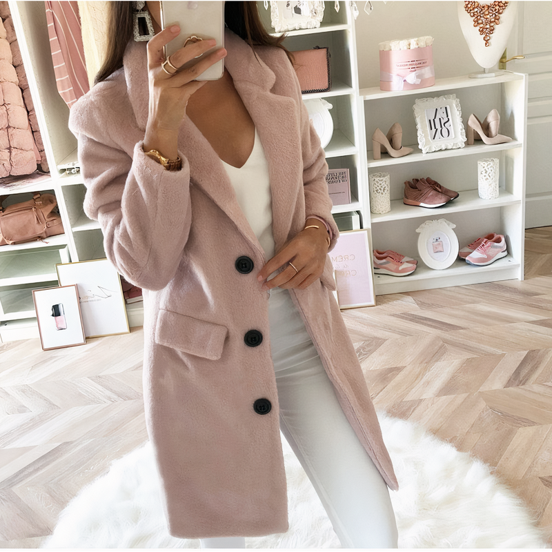 CM | Elegante chaqueta con bolsillos para mujer