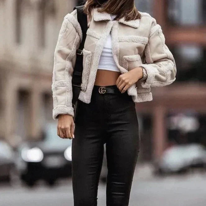 CM | Chaquetas de cuero patchwork