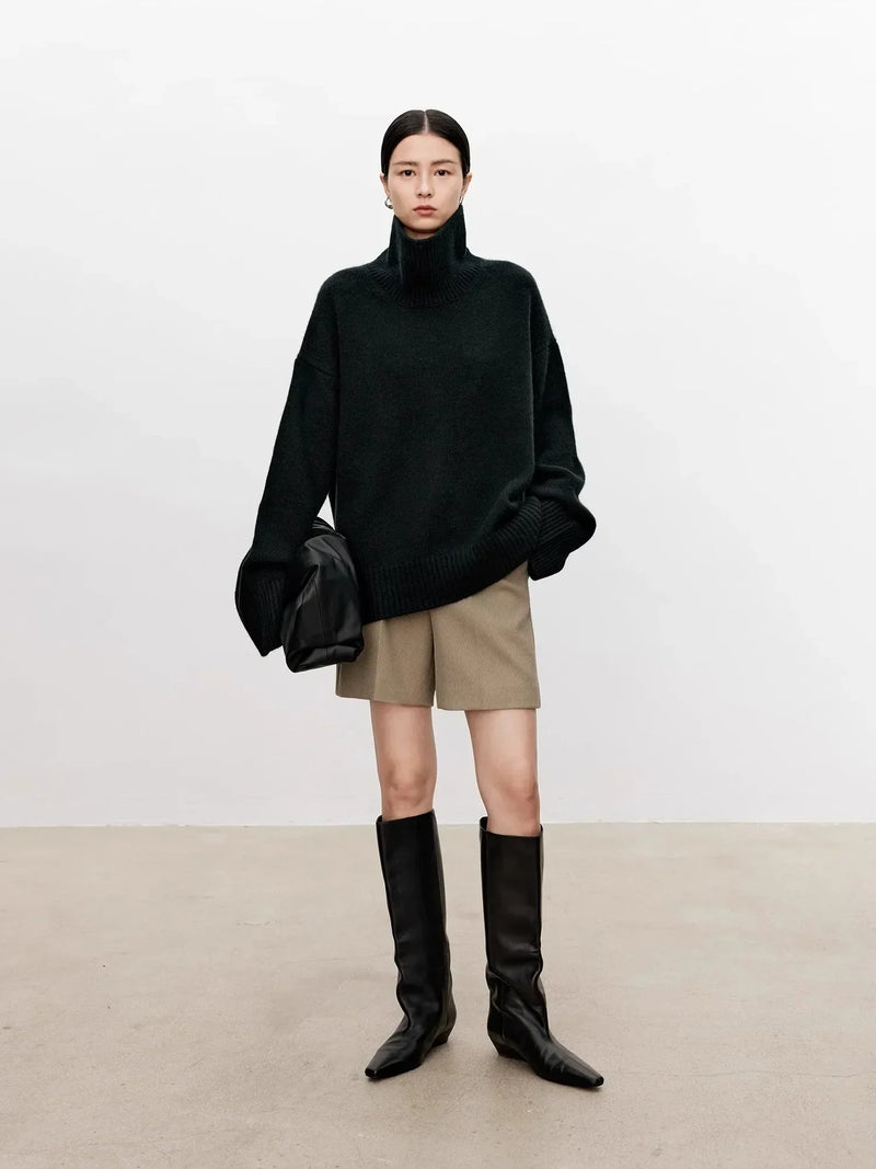 CM | MW - acogedor jersey midi de punto