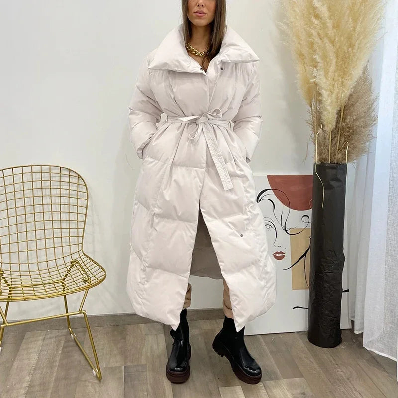 CM | Elegante chaqueta con cinturón