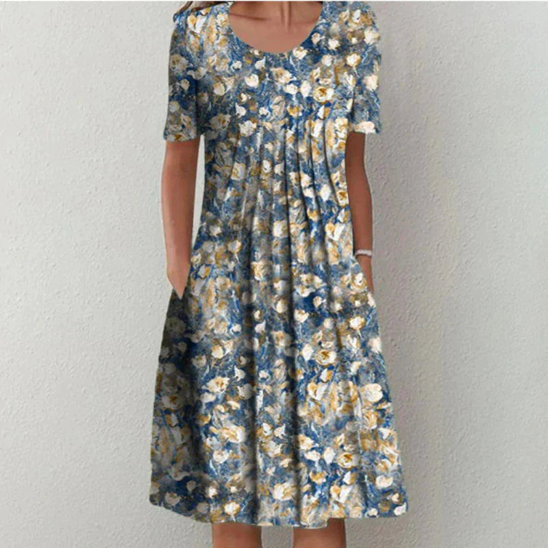 KL | Elegante vestido de algodón